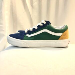 VANS Old Skool Yacht Club Red Green Yellow Blue Size 8.5 Men’s & 10 Women’s -